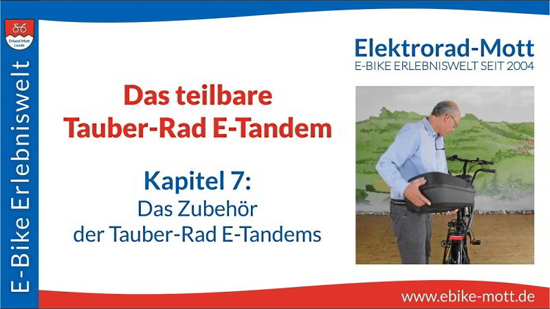 E-Tandem_teilbar zubehör E-Tandem_teilbar zubehör