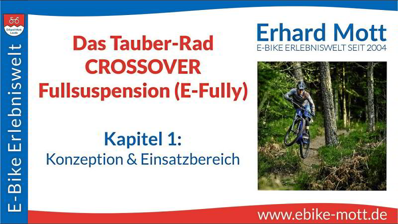 Video | Tauber-Rad CROSSOVER FS Kapitel 1 Video | Tauber-Rad CROSSOVER FS Kapitel 1