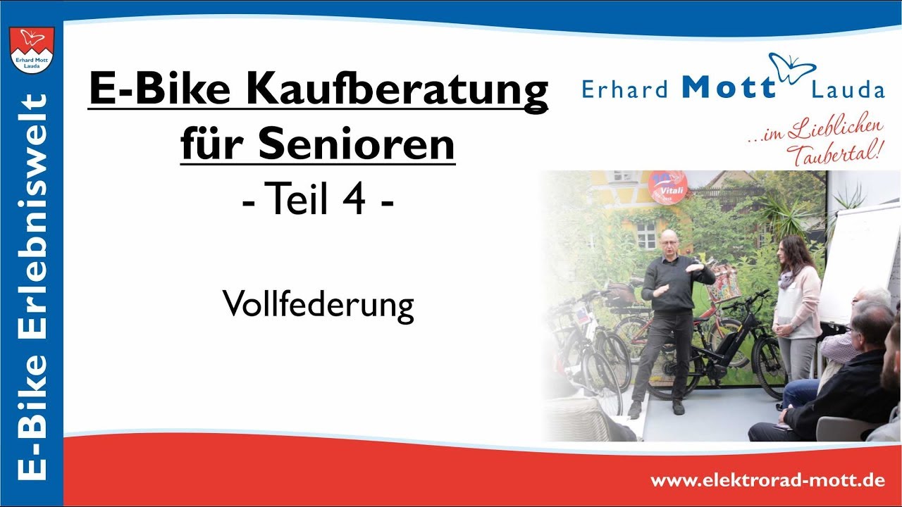E-Bike für Senioren Kaufberatung E-Bike für Senioren Kaufberatung