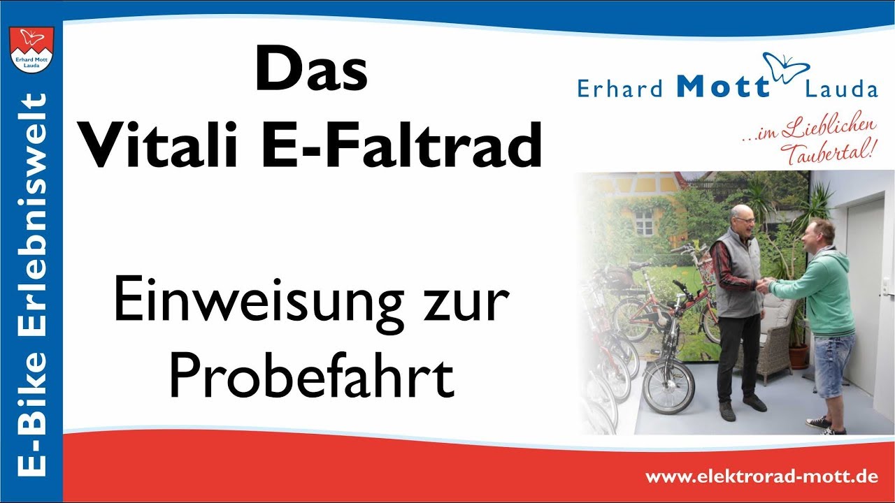 Einweisung zur Probefahrt Vitali Einweisung zur Probefahrt Vitali