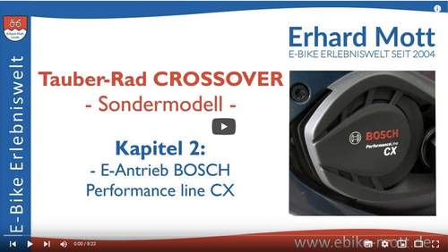 Tauber-Rad-CROSSOVER-Sondermodell Tauber-Rad-CROSSOVER-Sondermodell