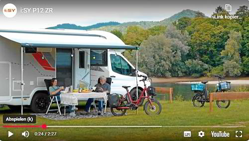Video | iSY Kompakt E-Bikes sind besonders beliebt bei Wohnmobilisten & Campern Video | iSY Kompakt E-Bikes sind besonders beliebt bei Wohnmobilisten & Campern