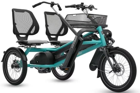 Van Raam Fun2Go in Lauda bei E-Bike Mott Van Raam Fun2Go beim Mobilitätstag in Lauda
