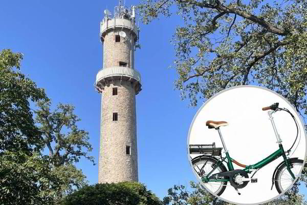 Mit Vitali E-Klappräder auf den Buchbergturm in Langenselbold