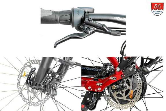 Shimano Deore Scheibenbremsen Shimano Deore Scheibenbremsen kurze Bremswege, gut zu dosieren, verschleißarm