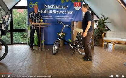 Livestream | Vitali City E-Bike statt Auto in München Livestream | Vitali City E-Bike statt Auto in München