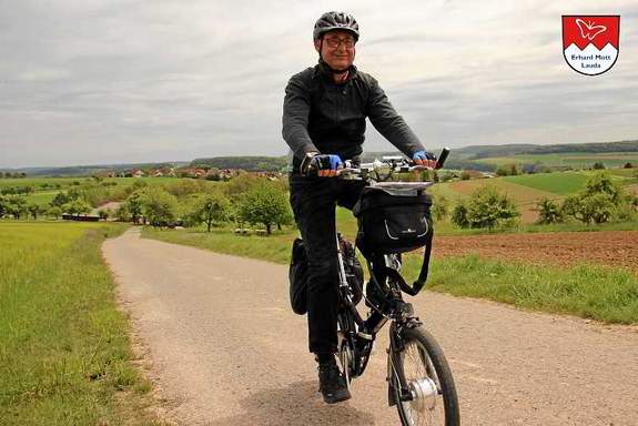 Vitali Elektroklapprad im Praxiseinsatz – Tagestour mit Erhard Mott Erhard Mott fährt ein Vitali Elektroklapprad auf Tagestour – Praxiseinsatz, Fahrkomfort und Alltagstauglichkeit im Test.