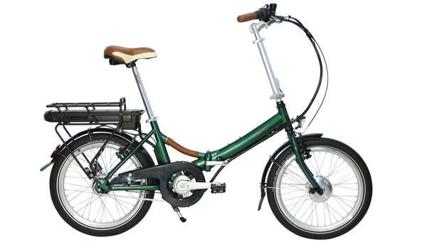 Vitali ROADSTER Elektrofaltrad gebraucht Gebrauchtes Vitali ROADSTER 8-Gang Elektrofaltrad in Tannengrün