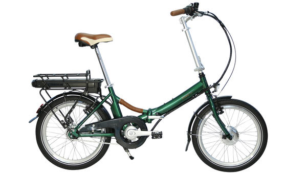 Gebrauchtes Vitali ROADSTER 8-Gang Elektrofaltrad in Tannengrün