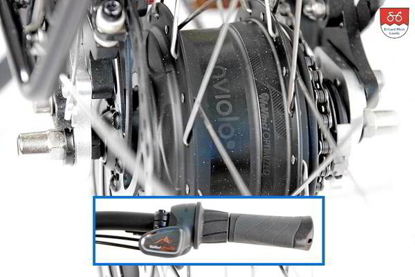 E-Tandem teilbar Enviolo / NuVinci Nabe + Schaltdrehgriff
