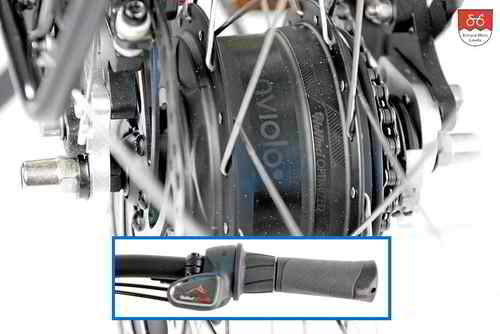 E-Tandem teilbar Enviolo / NuVinci Nabe + Schaltdrehgriff E-Tandem teilbar Enviolo / NuVinci Nabe + Schaltdrehgriff