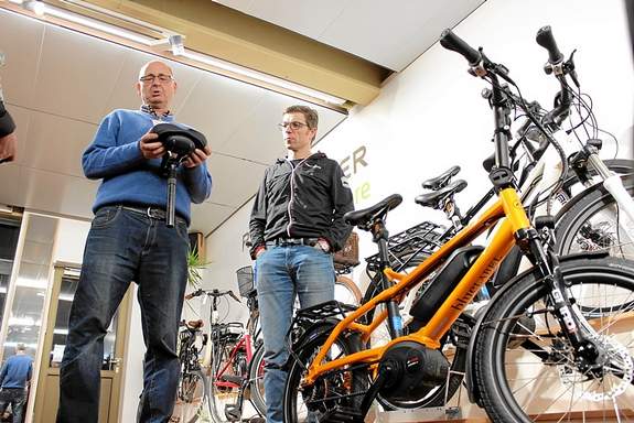 Erhard Mott & Heiko Müller besitzen tiefes E-Bike Fachwissen Erhard Mott & Heiko Müller besitzen tiefes E-Bike Fachwissen