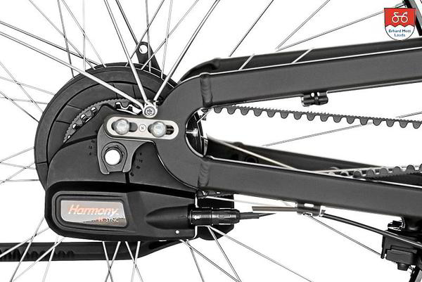 Stellmotor NuVinci Harmony + Zahnriemen