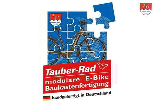 Tauber-Rad custom made E-Bikes in modularer Baukastenfertigung Tauber-Rad custom made E-Bikes in modularer Baukastenfertigung