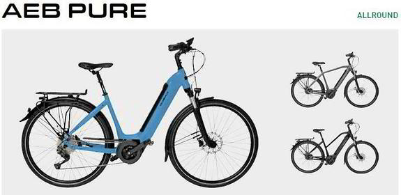 Velo de Ville Allround AEB PURE Wave, Trapez, Diamant Velo de Ville Allround AEB PURE Wave, Trapez, Diamant