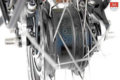 Enviolo / NuVinci stufenlose Nabenschaltung im teilbaren Tauber-Rad E-Tandem Enviolo / NuVinci stufenlose Nabenschaltung im teilbaren Tauber-Rad E-Tandem