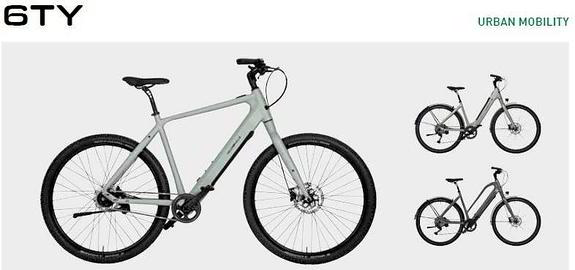 Velo de Ville URBAN 6TY Wave, Trapez, Diamant Velo de Ville URBAN 6TY Wave, Trapez, Diamant