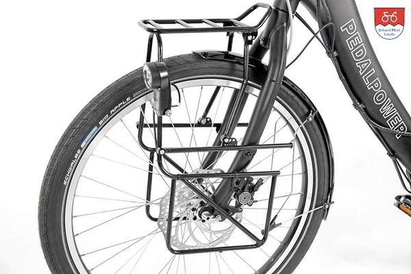 E-Bike Tandem teilbar Lowrider Vorderradgepäckträger