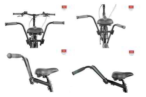 Elektro-Tandem teilbar Multipositionslenker Elektro-Tandem teilbar Multipositionslenker