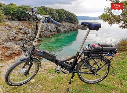 Vitali Elektroklapprad macht Urlaub in Kroatien Vitali Elektroklapprad macht Urlaub in Kroatien
