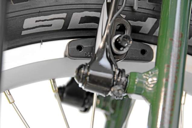 Die Vitali E-Bike Klapprad-Bremse bietet optimale Bremswirkung Die Vitali E-Bike Klapprad-Bremse bietet optimale Bremswirkung