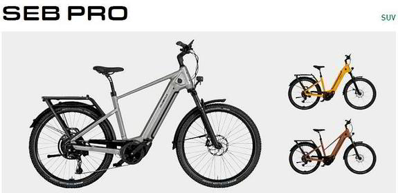 Velo de Ville SUV SEB PRO Wave, Trapez, Diamant Velo de Ville SUV SEB PRO Wave, Trapez, Diamant