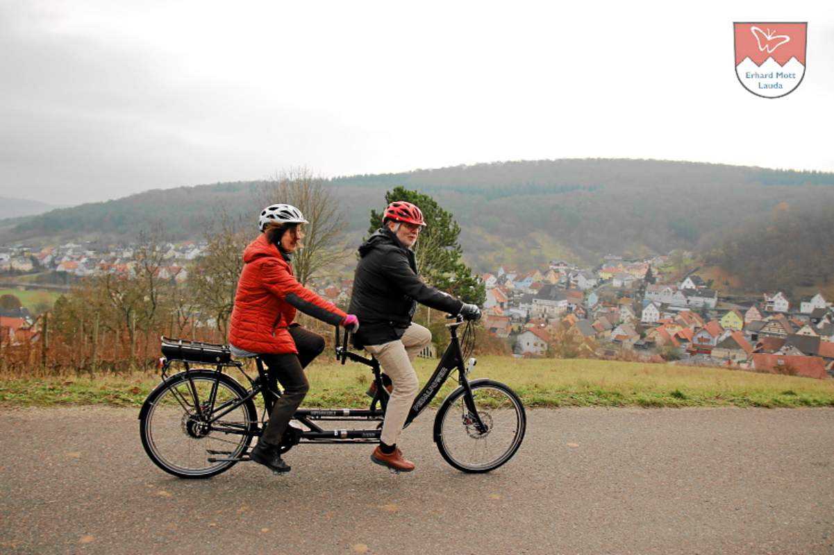 Elektro Tandem teilbar Modell Tauber Rad Ebike Mott