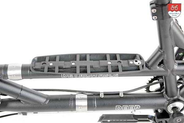 E-Bike Tandem teilbar Akkuhalterung