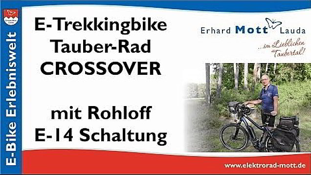 Video | Tauber-Rad CROSSOVER mit Rohloff E-14 Schaltung Tauber-Rad CROSSOVER mit Rohloff E-14 Schaltung