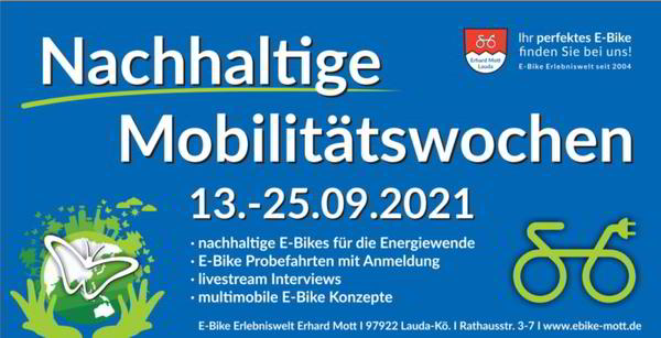 Playlist livestream Interviews "Nachhaltige Mobilitätswochen 2021"
