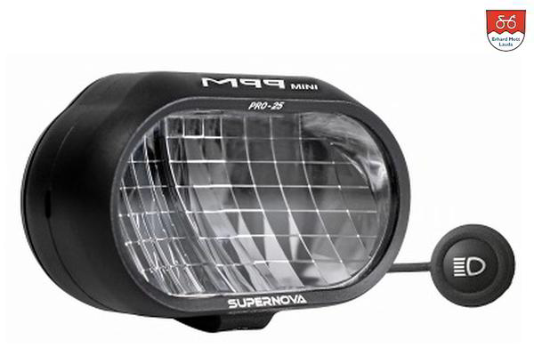 Supernova M99 Pro 25 Fern-/Abblendlicht für Pedelecs