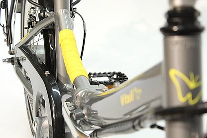 Vitali Elektroklapprad Dekor Gelb Vitali Elektroklapprad Dekor Gelb
