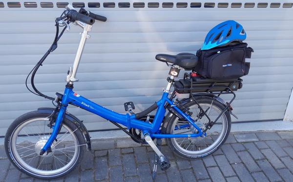 Vitali ROADSTER 8-Gang Elektroklapprad aus mit Shimano Nexus Rücktrittbremse