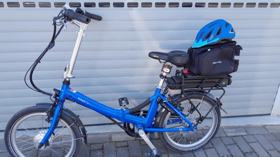 Vitali ROADSTER 8-Gang Elektroklapprad Vitali ROADSTER 8-Gang Elektroklapprad aus mit Shimano Nexus Rücktrittbremse