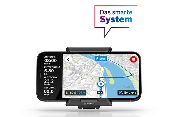 BOSCH SmartphoneGrip mit Navigation BOSCH SmartphoneGrip mit Navigation