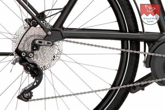 E-Bike Qualitätsunterschied Der Qualitätsunterschied von Ketten und Zahnrädern ist enorm. An billige E-Bikes werden oft Fahrradkomponenten verwendet, die nur eine geringe Haltbarkeit haben.