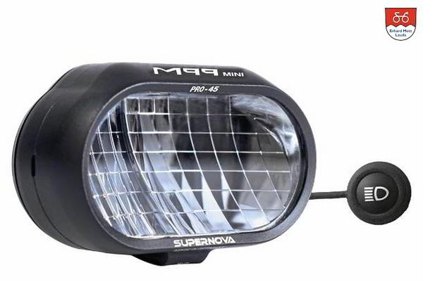 Supernova M99 Pro 45 Fern-/Abblendlicht für S-Pedelecs