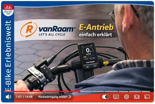 Van Raam Easy Rider & Easy Rider Compact – E-Antrieb einfach erklärt Vorschaubild zum Video: Van Raam Easy Rider und Easy Rider Compact E-Antrieb einfach erklärt
