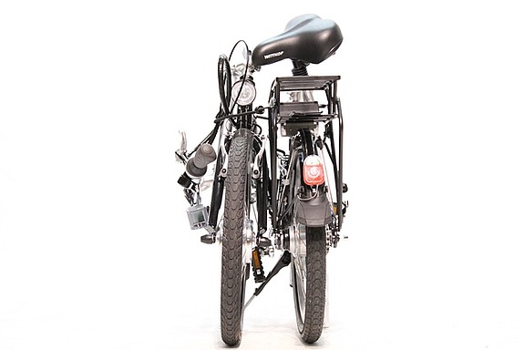 Faltstufe 2 Vorderansicht Vitali TOUR E-Bike Klapprad Faltstufe 2 Vorderansicht
