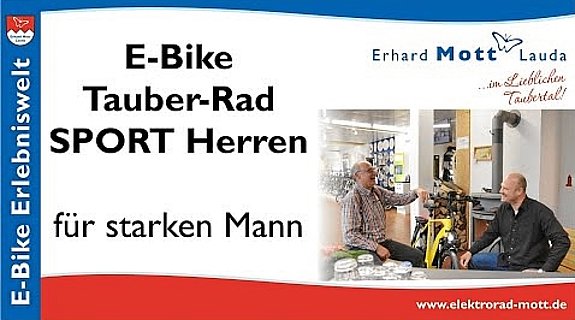 XXL E-Bike Tauber-Rad Sport Herren XXL E-Bike Tauber-Rad Sport Herren