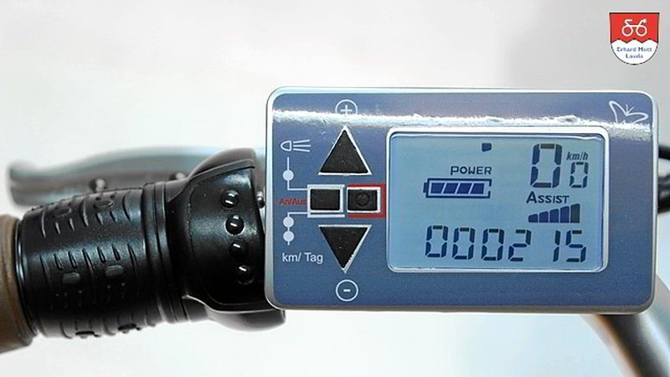 E-Bike Klapprad Display E-Bike Klapprad Vitali Display | Tempomat + Drehgriff Booster