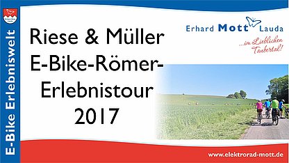 Video | Riese und Müller E-Bike-Römer-Erlebnistour Riese & Müller E-Bike Römer-Erlebnistour