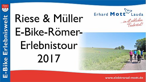 Video | Riese & Müller E-Bike-Römer-Erlebnistour Riese & Müller E-Bike Römer-Erlebnistour