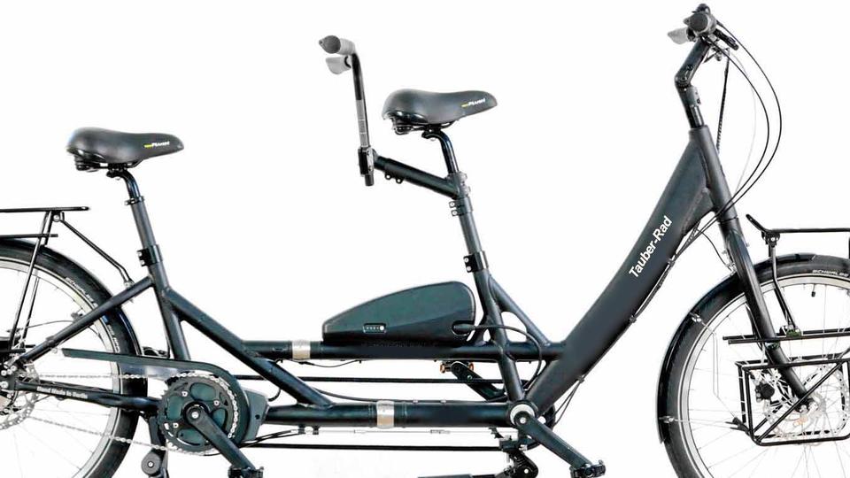 Tauber-Rad E-Bike Tandem teilbar Rohloff Vorführ-eBike testen Tauber-Rad E-Bike Tandem teilbar Rohloff Vorführ-eBike testen