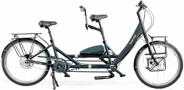 Tauber-Rad E-Tandem teilbar mit Rohloff 14-Gang Schaltung