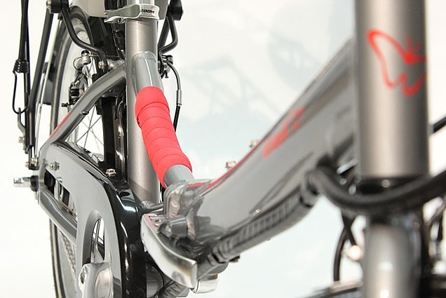 Vitali Elektroklapprad Dekor Rot Vitali Elektroklapprad Dekor Rot