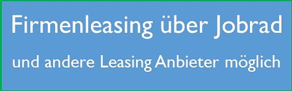 Firmenleasing über Jobrad und andere Anbieter möglich Firmenleasing über Jobrad und andere Anbieter möglich