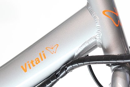 Vitali Elektroklapprad Dekor Orange Vitali Elektroklapprad Dekor Orange