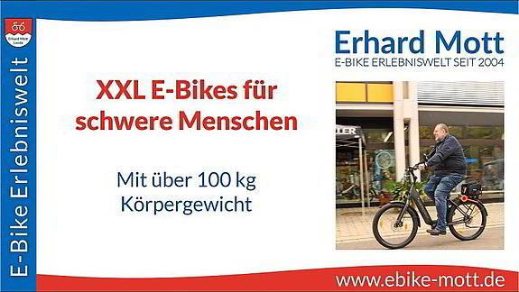 Kaufberatung XXL E-Bikes für schwere Menschen mit Übergewicht Kaufberatung XXL E-Bikes für schwere Menschen mit Übergewicht