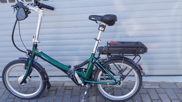 Vitali ROADSTER 8-Gang Elektroklapprad aus mit Shimano Nexus Rücktrittbremse